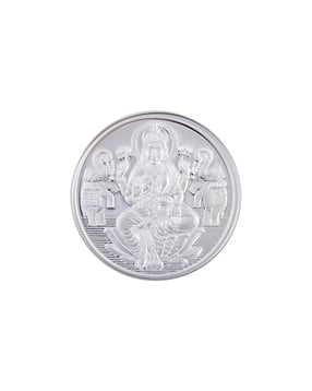 c krishniah chetty jewellers Pure Silver Goddess Lakshmi Coin-picture-21