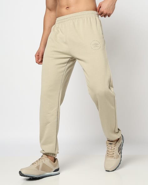 Buy Stone Beige Track Pants for Men by UMBRO Online