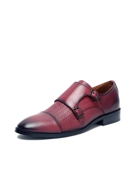 Buy Maroon Formal Shoes for Men by LOUIS STITCH Online
