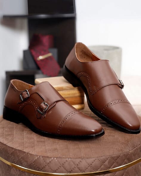 Buy Tan Formal Shoes for Men by LOUIS STITCH Online
