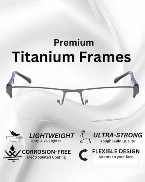 Men Rectangular Frame Reading Glasses