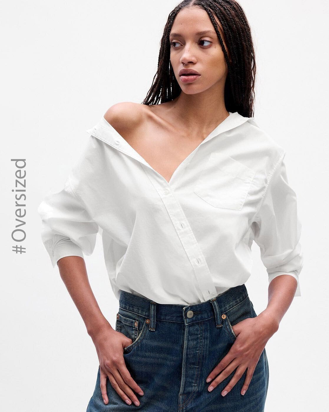 Loose Fit Organic Cotton Shirt