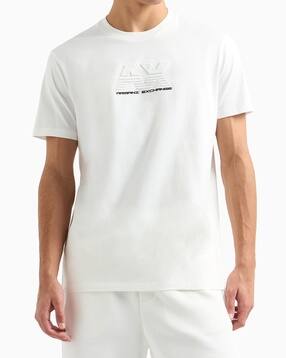 armani exchange Men Logomania Regular Fit Cotton Crew-Neck T-Shirt-picture-22