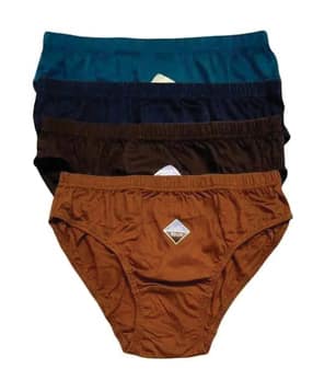 fashion comfortz Pack Of 4 Cotton Briefs-picture-24