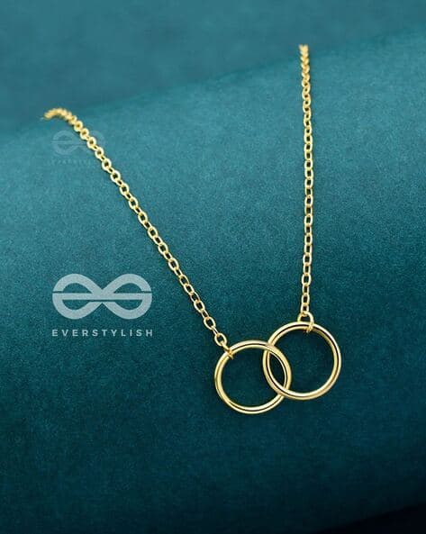 Everstylish Women The Dainty Links Gold-Plated Necklace