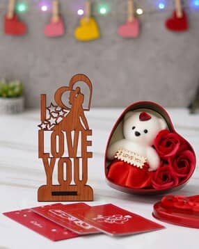 ecraftindia 3 Pcs Valentine Gift Set-picture-38