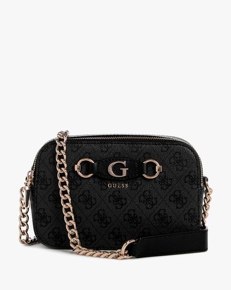 GUESS Women Logo Print Izzy Camera Sling Bag