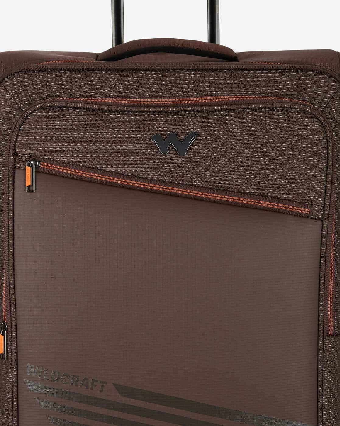 Buy Brown Luggage & Trolley Bags for Men by Wildcraft Online