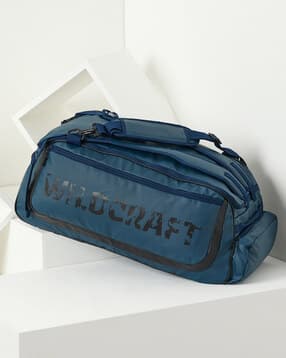 wildcraft Men Brand Print Convertible Duffle Bag with Detachable Strap-picture-35