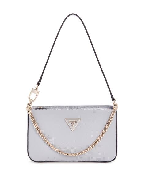 GUESS Women Noelle Mini Top-Zip Shoulder Bag
