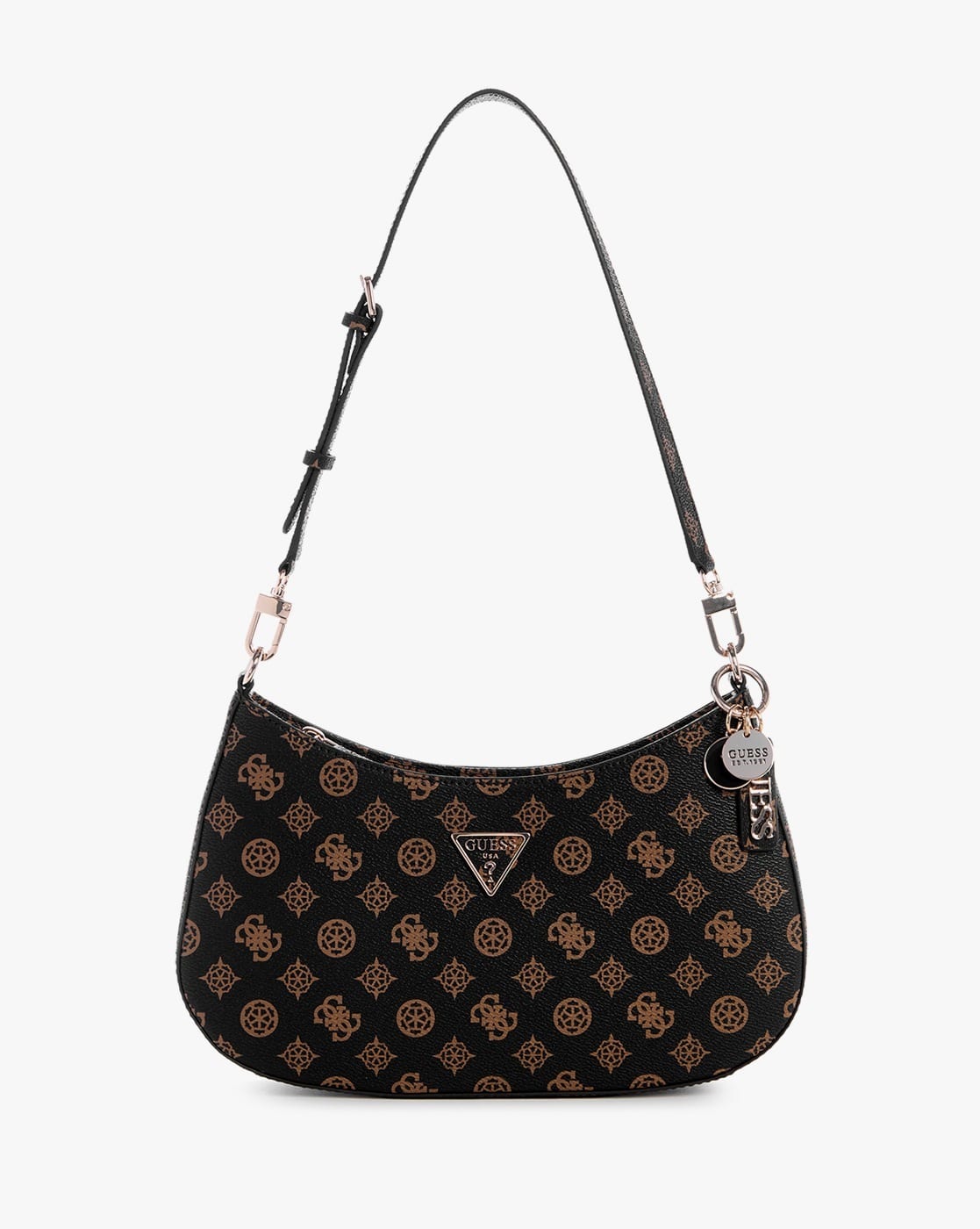 Women Logo Print Noelle Top-Zip Shoulder Bag