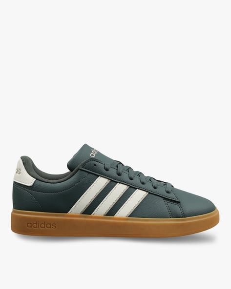 Buy ADIDAS Men Grand Court Low-Tops Lace-Up Casual Shoes