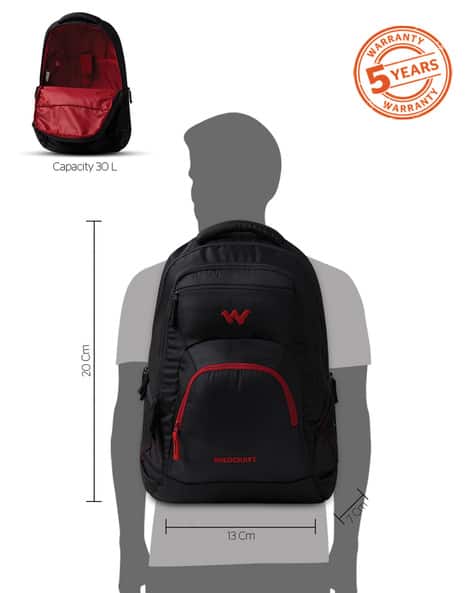 Buy Black Backpacks for Men by Wildcraft Online
