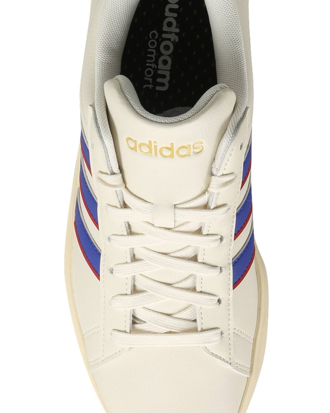 Men Grand Court Low-Tops Lace-Up Casual Shoes