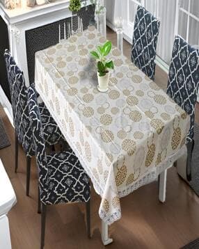 Geometric Print Rectangular Table Cover
