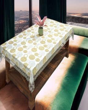 cread craft Geometric Print Rectangular Table Cover-picture-1