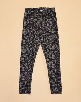 pantaloons junior Girls Leggings with Elasticated Waist -picture-50