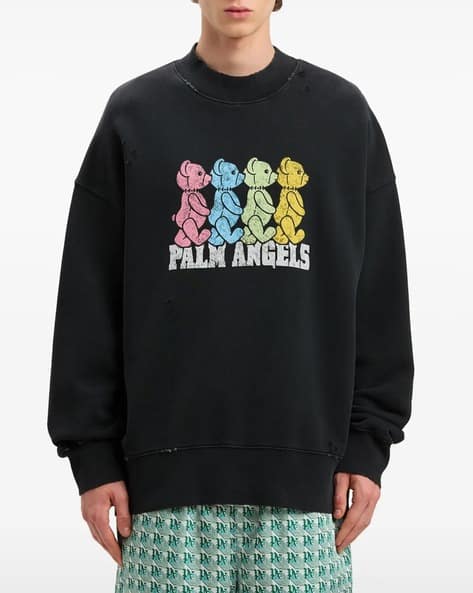 Crossroads Bears Crew-Neck Relaxed Fit Sweatshirt