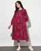 Floral Printed A-Line Dress
