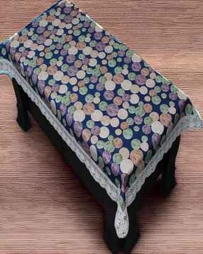 cread craft Geometric Print Rectangular Table Cover-picture-3