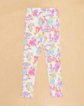 pantaloons junior Girls Leggings with Elasticated Waist -picture-26