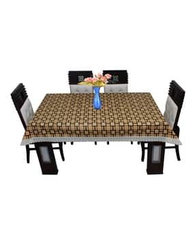 4-Seater Anti Slip Rectangular Table Cover