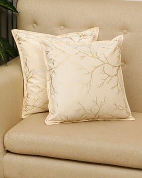 the conversion Set of 2 Velvet Abstract Cushion Cover-picture-12