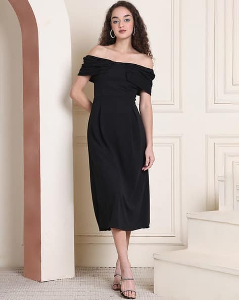 Women Pleated Bodycon Dress