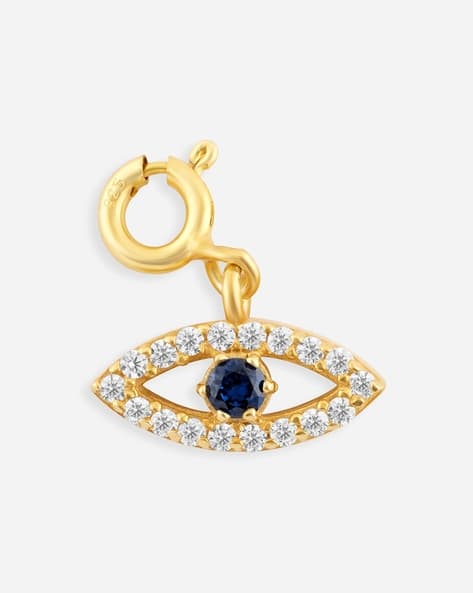 FIAN Women Sterling Silver Charm-Evil Eye Pendant