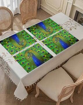 revexo Set of 6 Graphic Print Placemats-picture-12