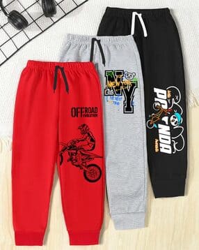 trampoline Boys Graphic Track Pants-picture-26