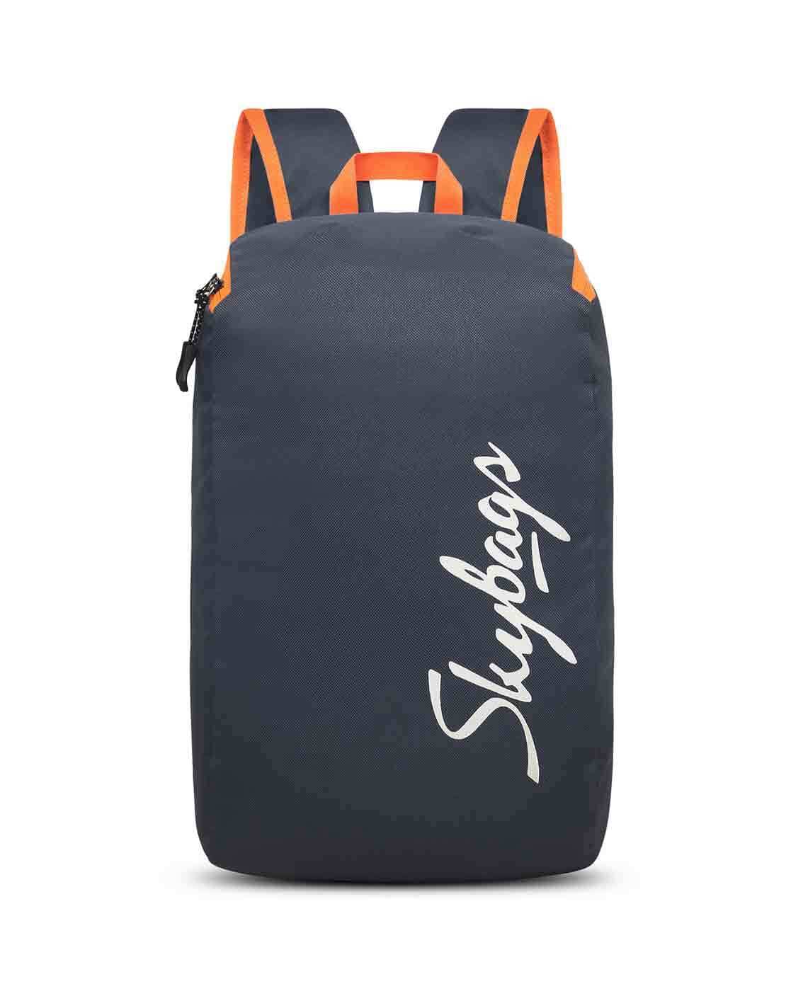 Rain Cover Skybags Black And Orange Skybags School Bags Sky Bag