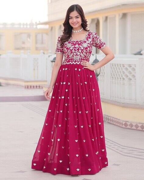 Buy Pink Dresses & Gowns for Women by YoYo Fashion Online | Ajio.com