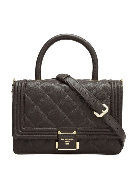 Da Milano Women Leather Satchel Bag