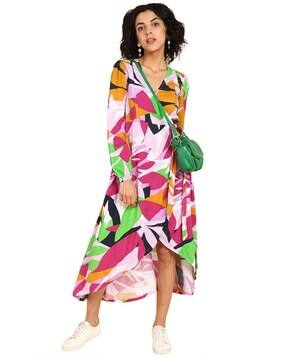 zelena Women Floral A-Line Dress-picture-2