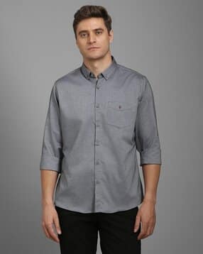 louis philippe Men Slim Fit Cotton Shirt-picture-50