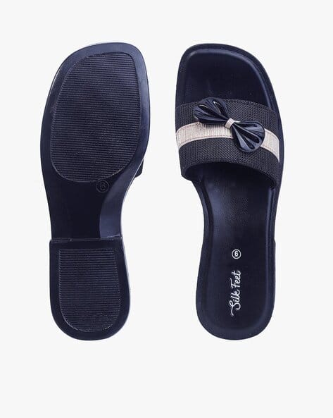 Otrain New Nike Slippers 2020 Flip Flops Silk Bow Slides Silk