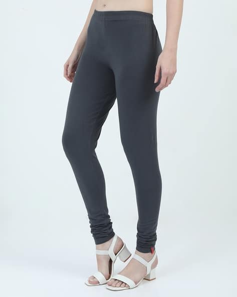 Buy Dark Grey Leggings for Women by RUNSTARS Online