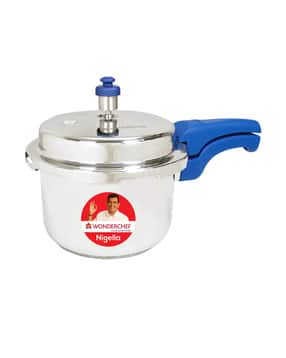 Induction-Safe Lid Pressure Cooker with Whistle-image-42