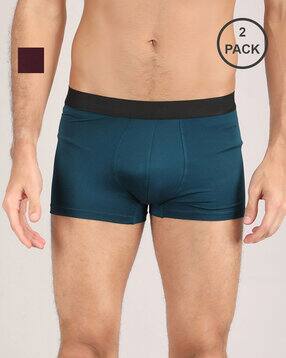 star word Pack of 2 Men Trunks with Elasticated Waist-picture-34