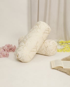 Set of 2 Velvet Abstract Bolster Cover-image-33