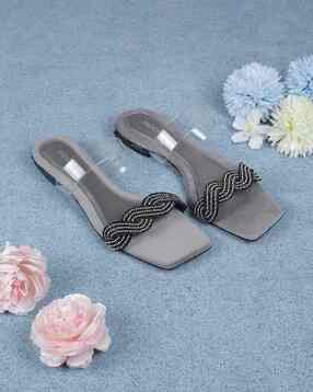 mochi Women Open-Toe Slip-On Flat Sandals-picture-11