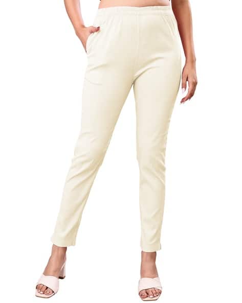 Women Cigarette Pants - Main Image