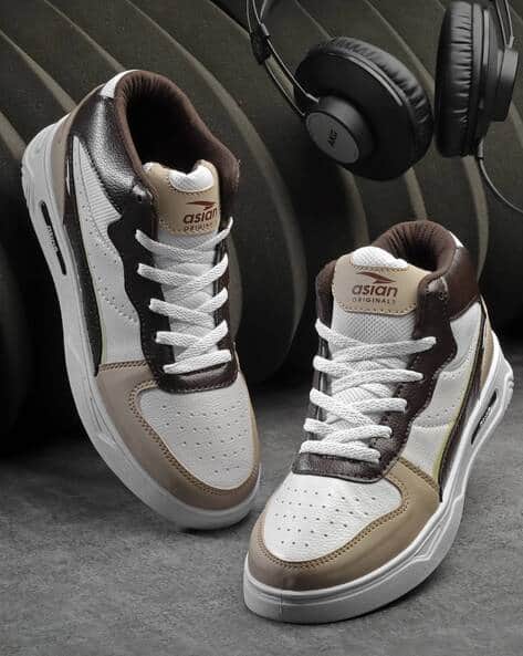 Buy Brown Sneakers for Men by ASIAN Online