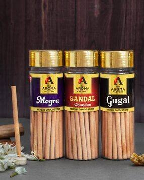 the aroma factory Combo Natural Incense Dhoop Sticks Pack of 3-picture-19