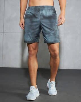 technosport Men Printed Slim Fit Shorts-picture-35