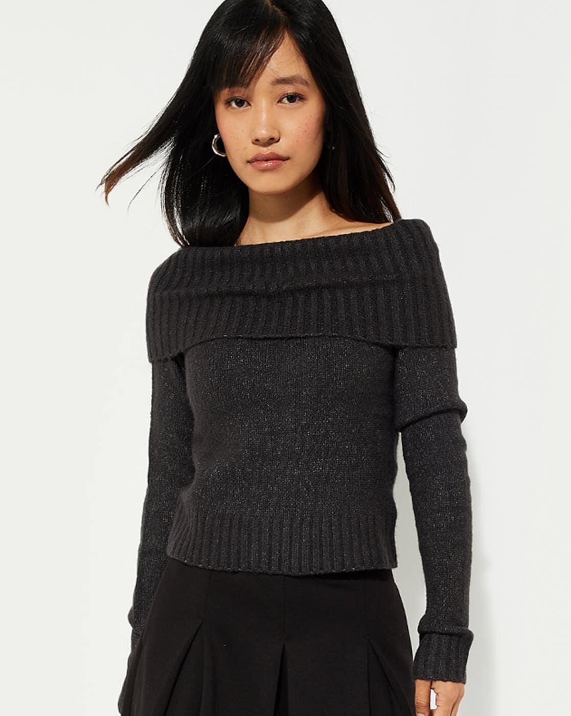 Buy MAX Women Off-Shoulder Sweater Online | Ajio.com