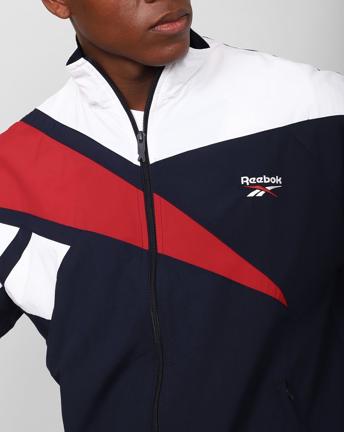 Buy Navy Jackets & Coats for Men by Reebok Classic Online | Ajio.com