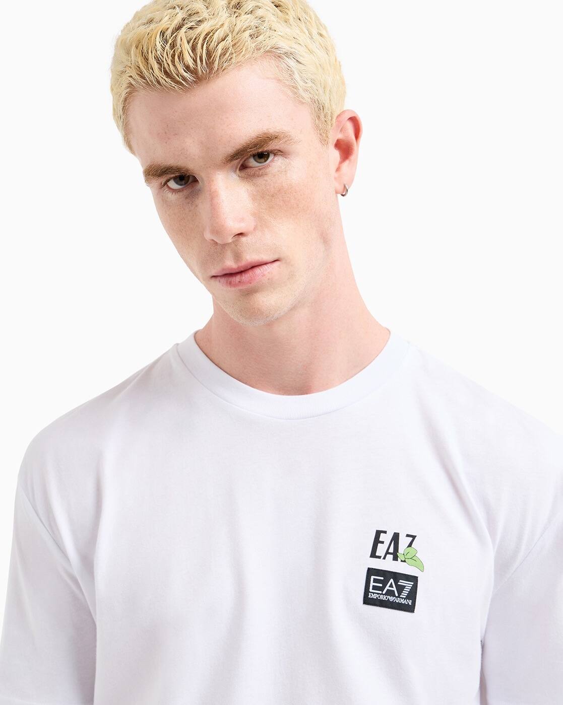 Buy EA7 Emporio Armani Graphic Series Cotton Jersey Crew