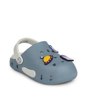 liberty Boys Round-Toe Clogs with Sling Back-picture-23